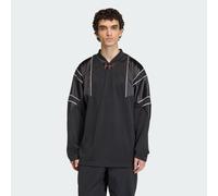 ADIDAS ORIGINALS T-Shirt 'LONG SLEEVE' noir / blanc, Taille M