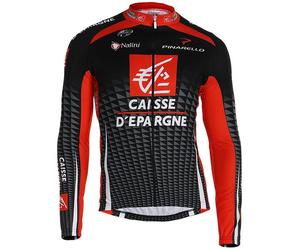 Maillot manches longues CAISSE D'EPARGNE noir