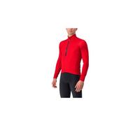 Castelli - Entrata Thermal Jersey - Maillot de cyclisme - S - rich red / black