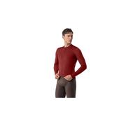 Maillot manches longues castelli espresso 2 thermal rouge homme