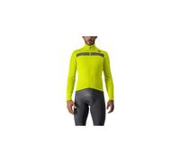 Maillot manches longues castelli puro 3 fz vert electric lime