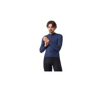 Maillot manches longues castelli thermowoven bleu homme