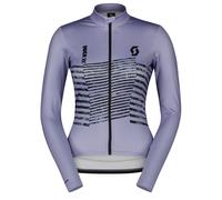 Maillot manches longues dames RC Team Warm Graphics lilas M