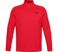 Under Armour T-shirt demi-zip Tech™ 2.0 manches longues Rouge 2XL Regular Homme