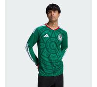 Adidas Mexico 26/27 Replica Home Long Sleeve T-shirt Vert L Homme