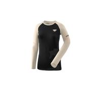 Maillot manches longues dynafit alpine pro beige noir femme