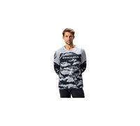 Maillot manches longues endura mountain camo edition limitee noir gris