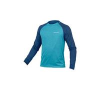 Maillot manches longues endura singletrack atlantic bleu