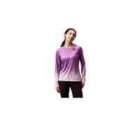 Maillot manches longues endura singletrack print violet femme