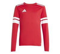 Adidas Unisex Kinder SQUADRA25 Jersey Long Sleeve Kids, Team Power Red 2/White, 13-14 Years