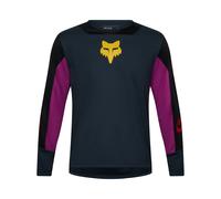 Maillot manches longues enfant Fox Racing Defend Creation Bleu