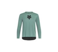 Maillot manches longues enfant fox ranger head vert