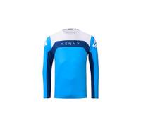 Maillot manches longues enfant kenny elite bleu blanc