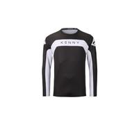 Maillot manches longues enfant kenny elite noir blanc