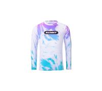 Maillot manches longues enfant kenny elite violet blanc