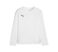 PUMA Mixte Teamgoal Jersey Jr Maillot De Football, Puma Blanc-puma Noir-Plume Gris, 116 EU