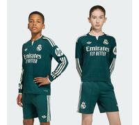 Adidas Real Madrid 26/27 Jersey Away Junior Long Sleeve T-shirt Gris 9-10 Years Enfants