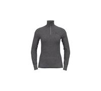 Maillot manches longues femme 1 2 zip odlo active warm eco gris