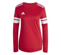 adidas Damen SQUADRA25 Jersey Long Sleeve, Team Power Red 2/White, L
