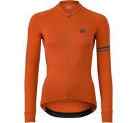 Agu Solid Performance Long Sleeve Jersey Orange S Femme