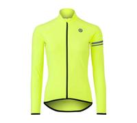 Agu Thermo Essential Long Sleeve Jersey Jaune S Femme