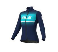 Ale Solid Blend Long Sleeve Jersey Bleu L Femme