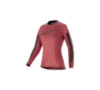 Maillot manches longues femme alpinestars a dura dri astar bordeaux