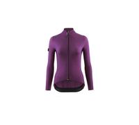 Maillot Assos UMA GT Spring Fall c2 à manches longues violet intense noir femme - L