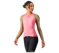Castelli - Women's Corretto Long Sleeve Jersey - Maillot de cyclisme - XL - rosa giro / elmwood