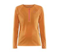 Craft Pro Trail Wind Long Sleeve T-shirt Orange M Femme