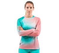 Maillot manches longues Femme EKOI Perf MTB RUTS N WAVES Bleu XL
