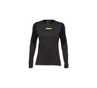 Maillot manches longues femme fox rawtec noir