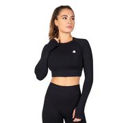 Maillot manches longues femme Gorilla Wear Hilton Noir M/L
