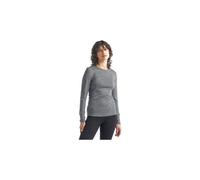 Icebreaker 200 Oasis Crew Merino Long Sleeve T-shirt Gris S Femme