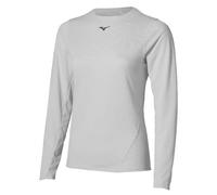 Mizuno Maillot manches longues femme Tech Thermal Charge Breath Thermo Blanc M