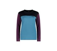 Maillot manches longues femme Mons Royale Yotei Bleu L
