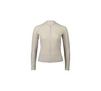 Maillot manches longues femme poc essential road sandstone beige