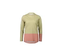 Maillot manches longues femme poc mtb pure rose vert