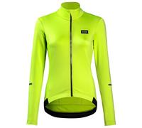 Maillot manches longues femme Progress Thermo jaune néon