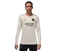 Maillot manches longues femme PSG Strike 2024/25 Beige XL Female