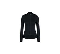 Maillot manches longues femme rapha pro team midweight noir gris