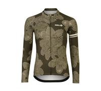 Agu Striped Flower Essential Long Sleeve Jersey Vert L Femme