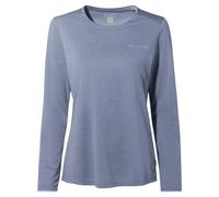Vaude Essential Long Sleeve T-shirt Bleu 38 Femme