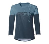 Vaude Bike Moab V Long Sleeve T-shirt Bleu 36 Femme