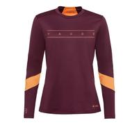 Vaude Bike Qimsa Logo Long Sleeve T-shirt Violet 38 Femme