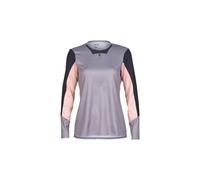 Fox Defend LS Femmes T-shirt de vélo M Gris