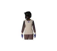 Maillot manches longues fox defend park beige femme