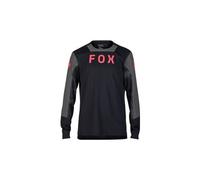 Maillot manches longues fox defend taunt noir