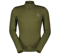Maillot manches longues Gravel Warm Merino olive