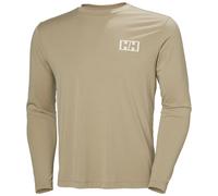 Helly Hansen Skog Graphic Tee Long Sleeve T-shirt Beige XL Homme